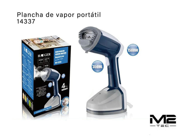 Plancha de vapor portátil 1500W potente