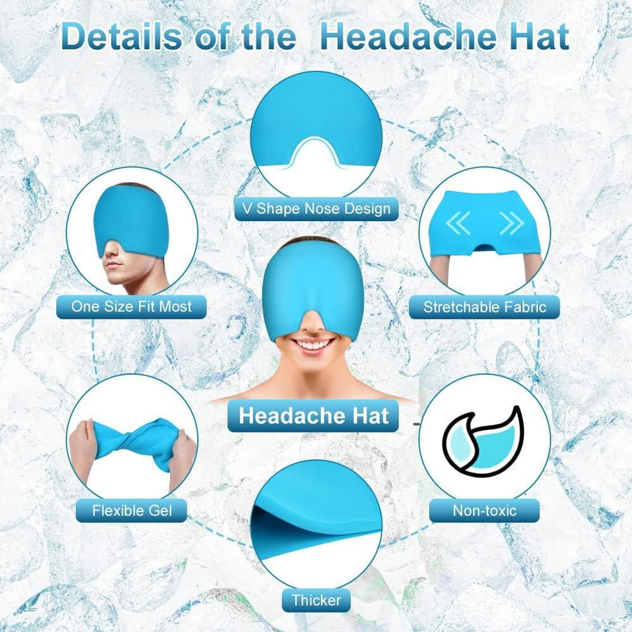 Gorro para migrañas frío y calor