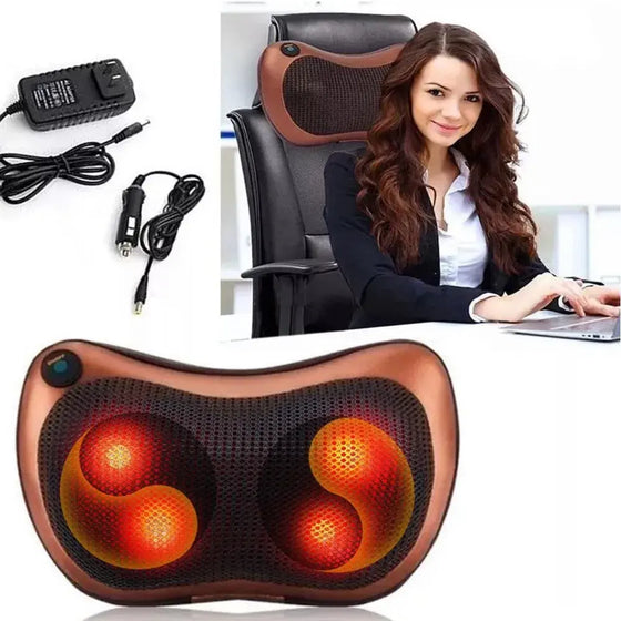 Almohada masajeadora eléctrica shiatsu