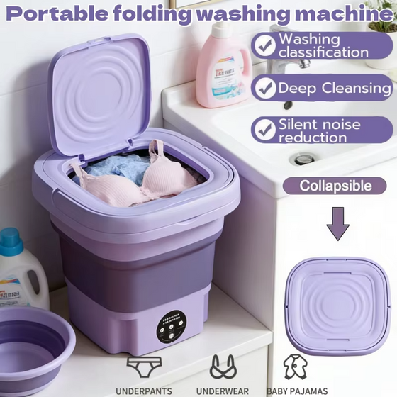 Lavadora portátil 9L plegable
