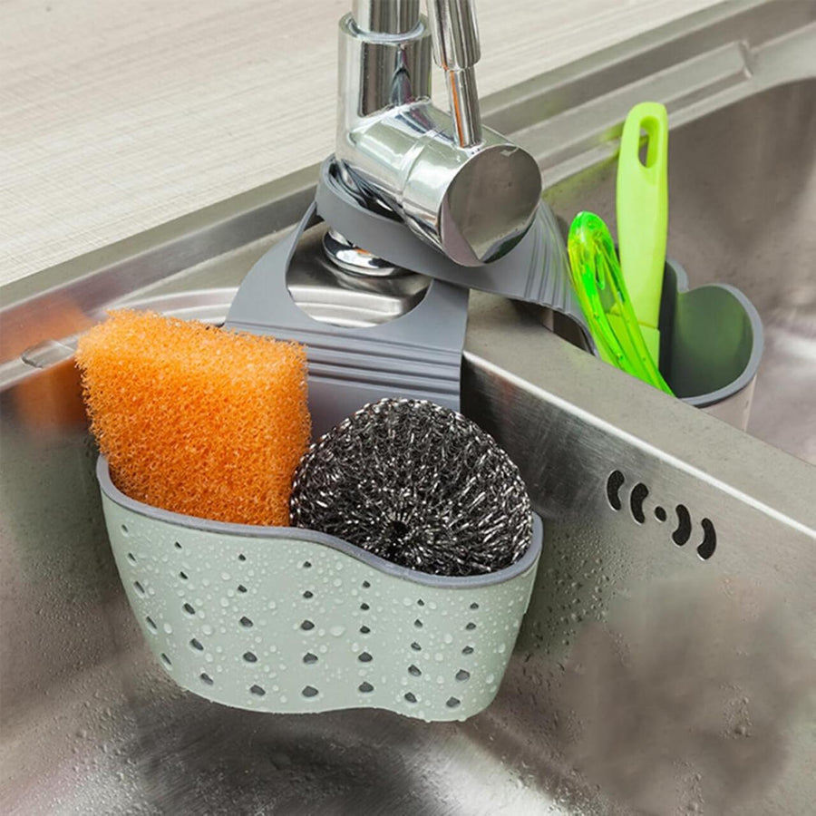 Cesta para fregadero organizadora