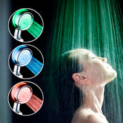 Cabezal de ducha LED con filtro 360º