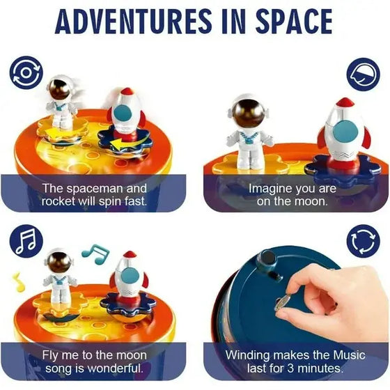 Caja musical Space Odyssey para niños