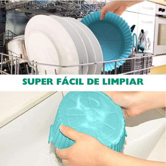 Bandeja de silicona para freidora de aire