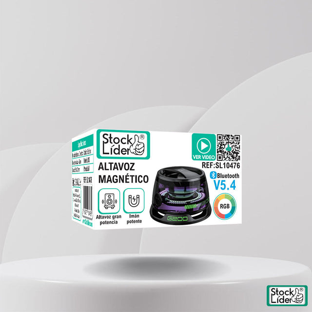 Altavoz magnético Bluetooth con RGB
