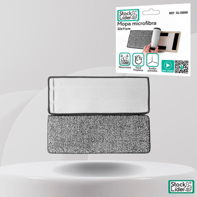 Recambios mopa microfibra reutilizables