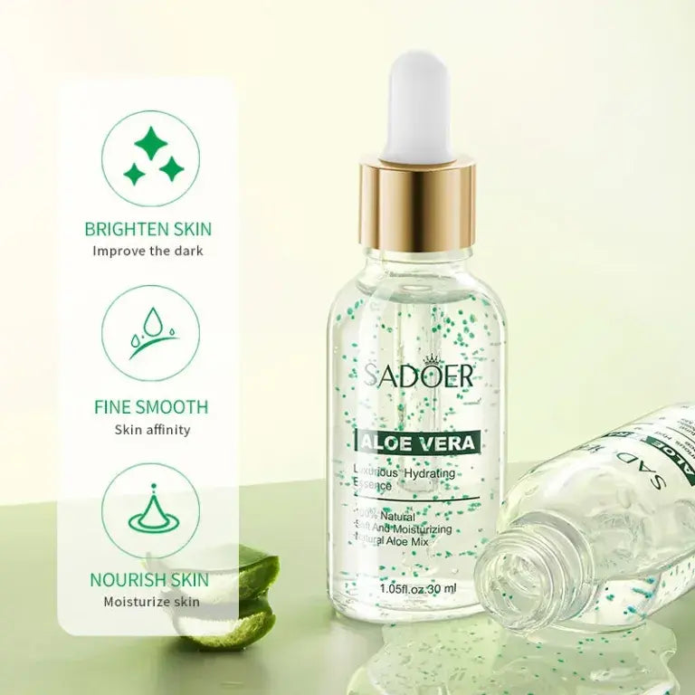 Esencia facial aloe vera hidratante natural