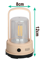 Lámpara de camping LED portátil