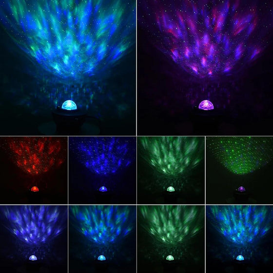 Proyector de galaxia LED con altavoz