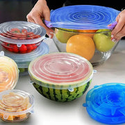 Tapa de Silicona Reutilizable para Alimentos