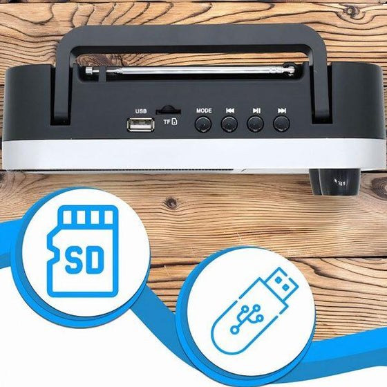 Radio FM AM SW Bluetooth portátil