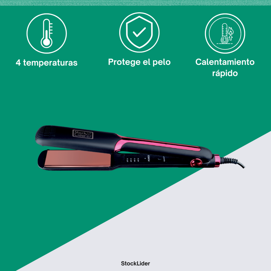 Plancha para el cabello cerámica | Novarso