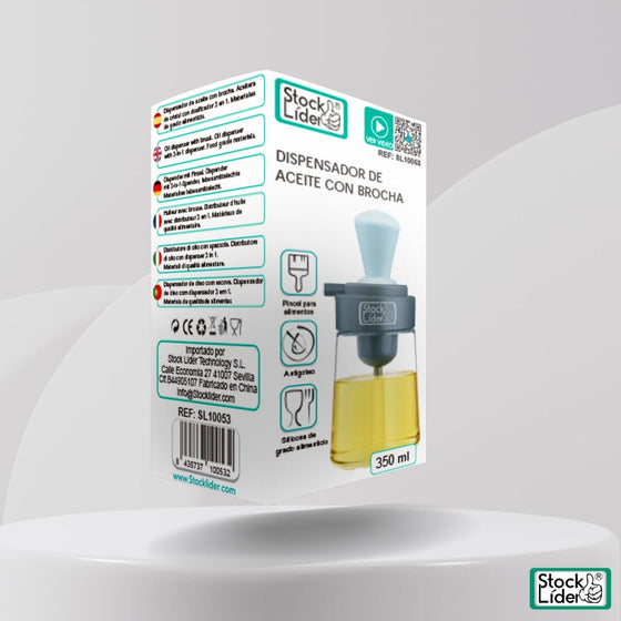 Pack pulverizador de aceite con brocha