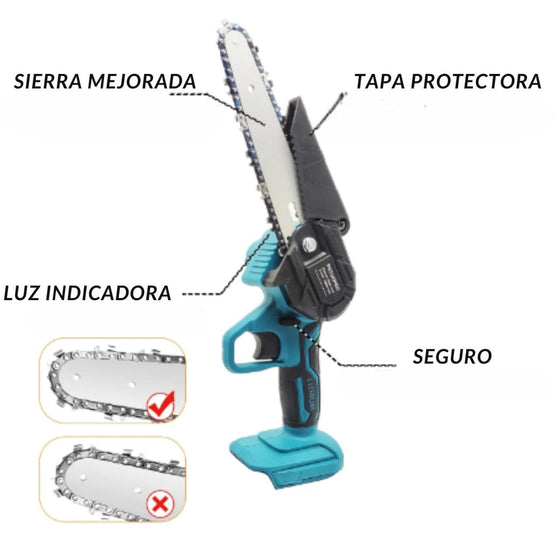 Sierra eléctrica compacta inalámbrica