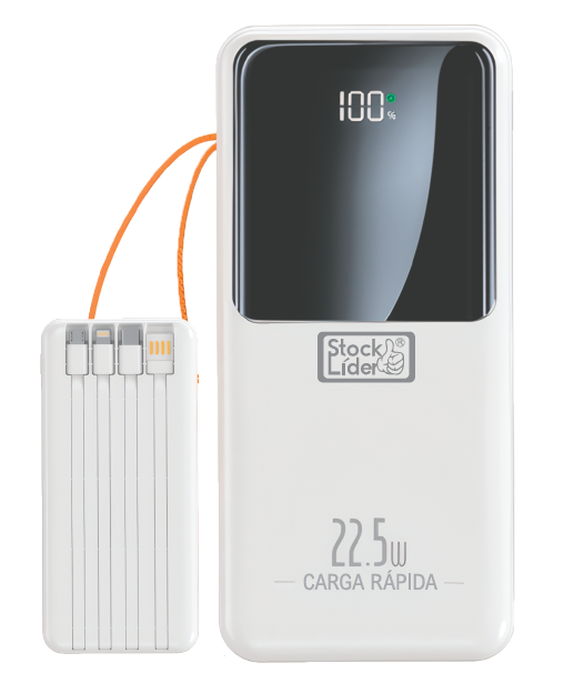 Powerbank carga rápida 30000 mAh
