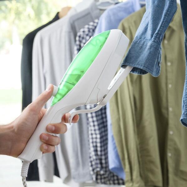 Vapor rápido. Ropa lista.