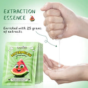 Mascarilla facial hidratante de sandía