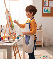 Delantal impermeable infantil doble capa