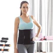 Faja deportiva efecto sauna negra