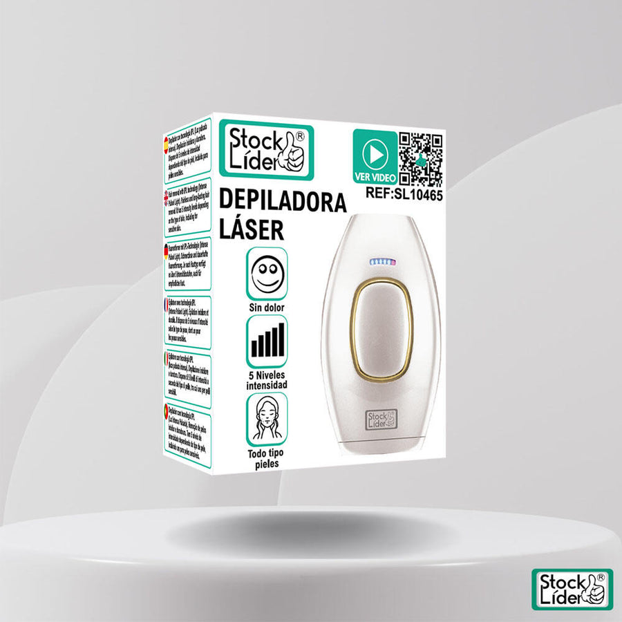 Depiladora láser para casa cómoda y práctica