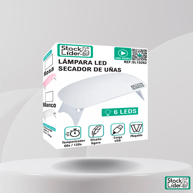 Lámpara LED secador de uñas USB