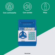 Hucha electrónica con contraseña infantil