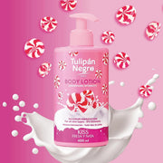 Loción corporal fresa y nata 400 ml