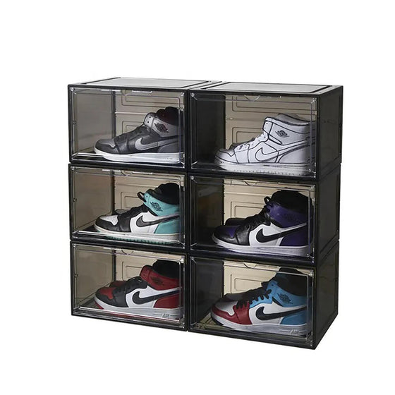 Cajas para sneakers apilables 4 unidades