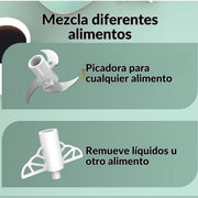 Picadora 350ml compacta para cocina