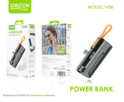 Mini banco de energía 5000mAh con cable