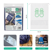 Bolsa para zapatos impermeable