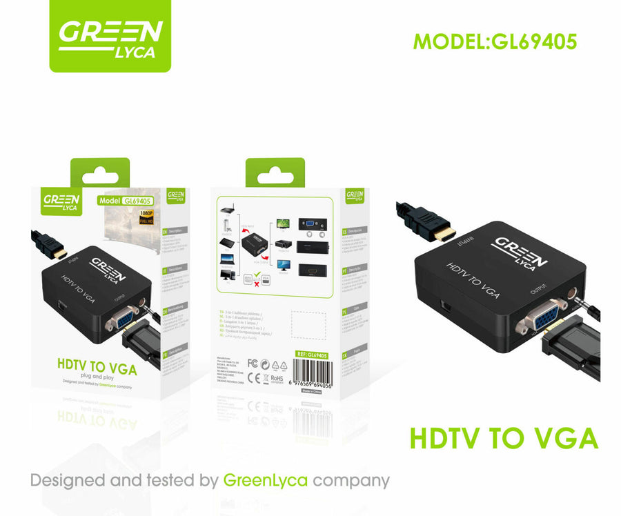 Convierte HDTV a VGA fácil