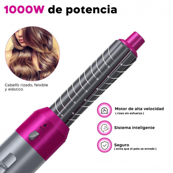 Cepillo secador moldeador 5 en 1