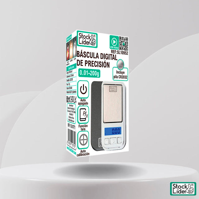 Báscula digital de precisión 0,01 g