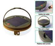 Tira LED recargable y retráctil