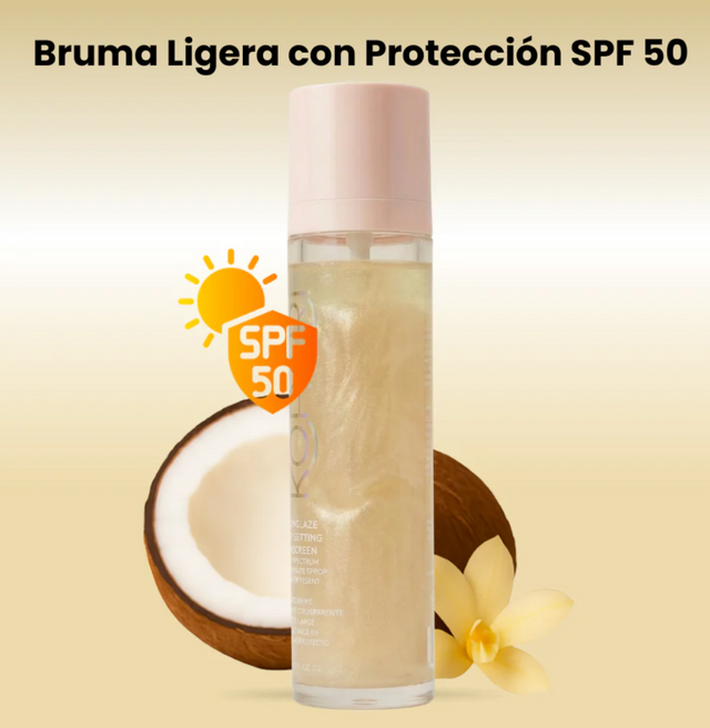 Bruma protección solar SPF 50 invisible