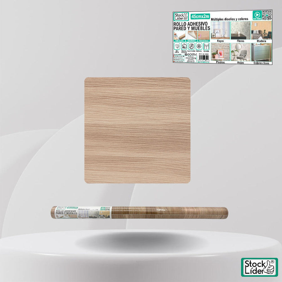 Rollo adhesivo para pared y muebles