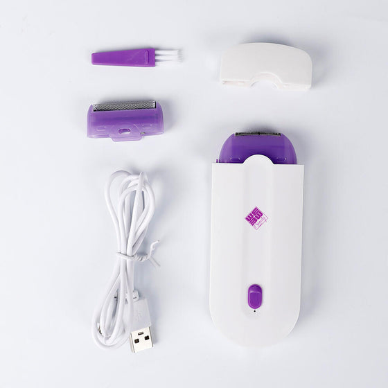 Depiladora recargable USB con sensor