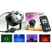 Luz bola discoteca con mando para fiestas
