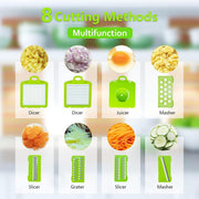 Mandolina de cocina 16 en 1 multifunción
