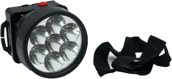 Linterna frontal LED para cabeza ajustable