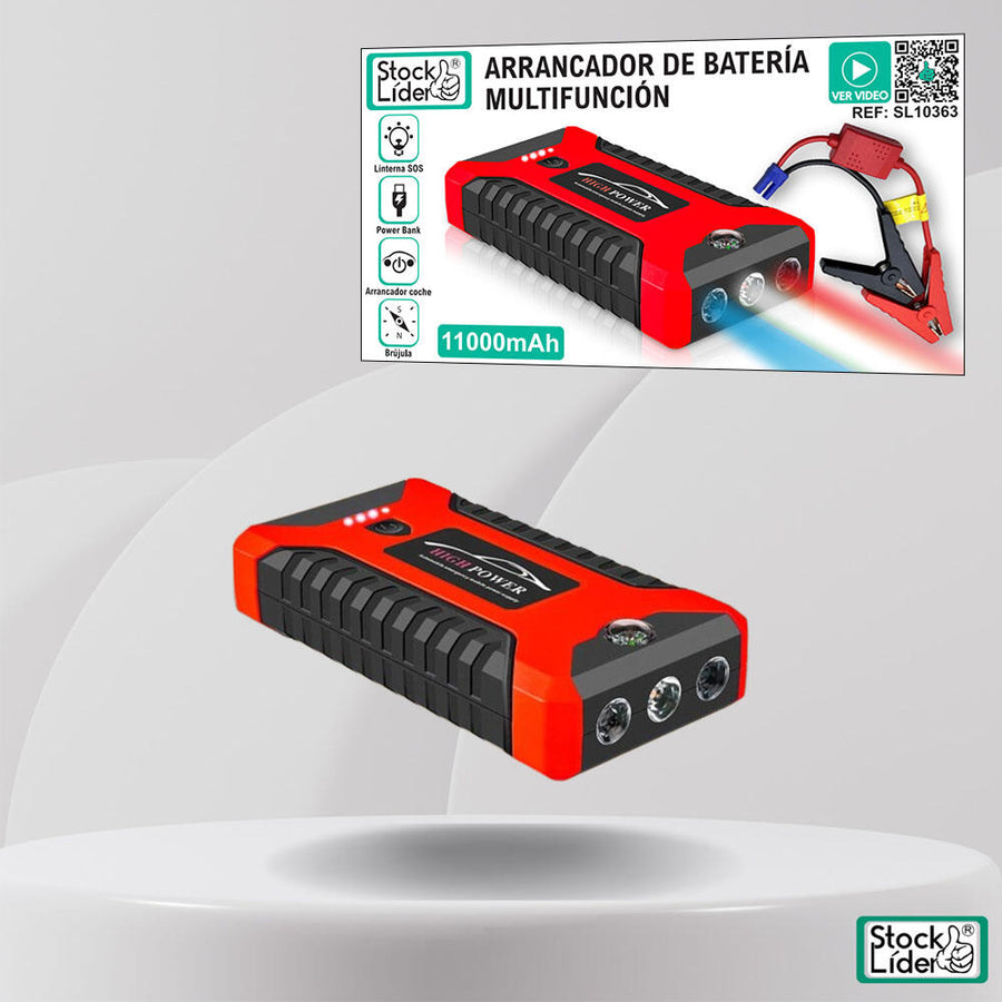 Arrancador de batería multifunción para coche y moto