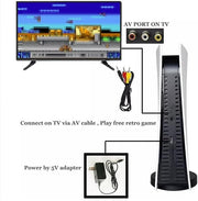 Consola retro GS5 para TV con 200 juegos