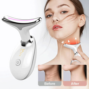 Masajeador antiarrugas facial LED 7 luces