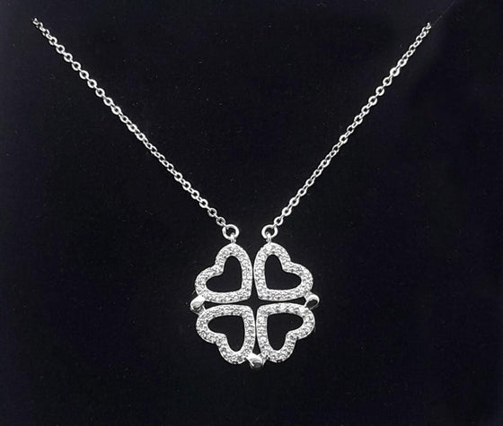 Collar Trébol Love con caja regalo