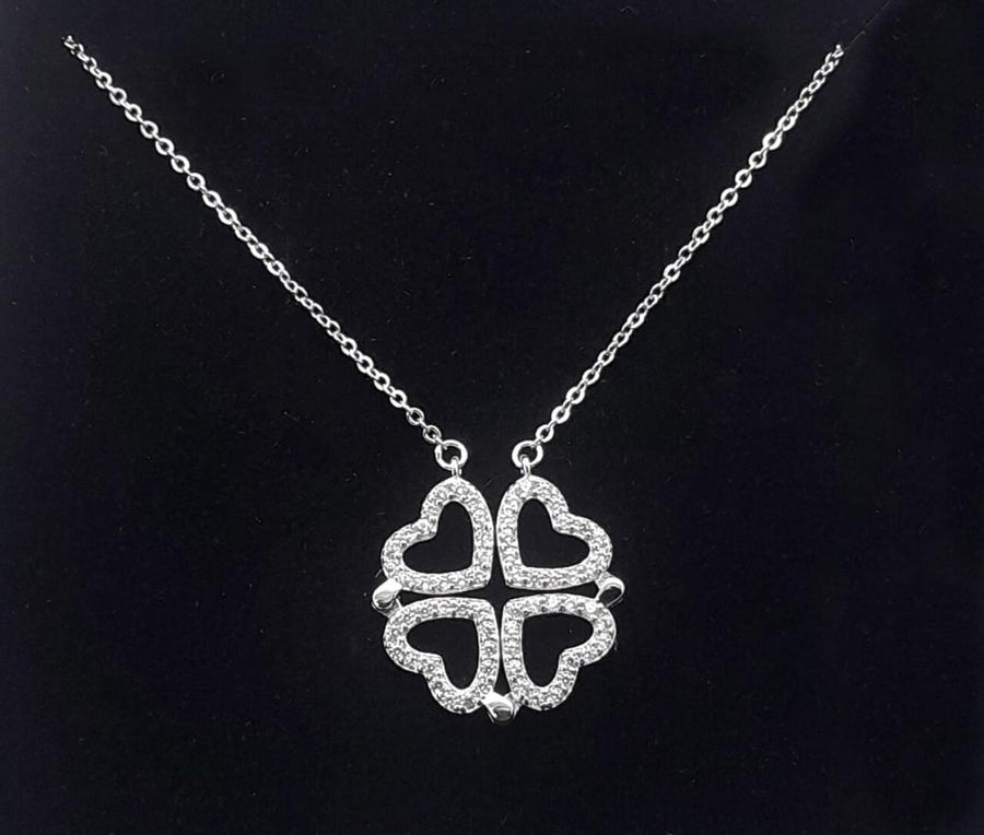Collar Trébol Love con caja regalo