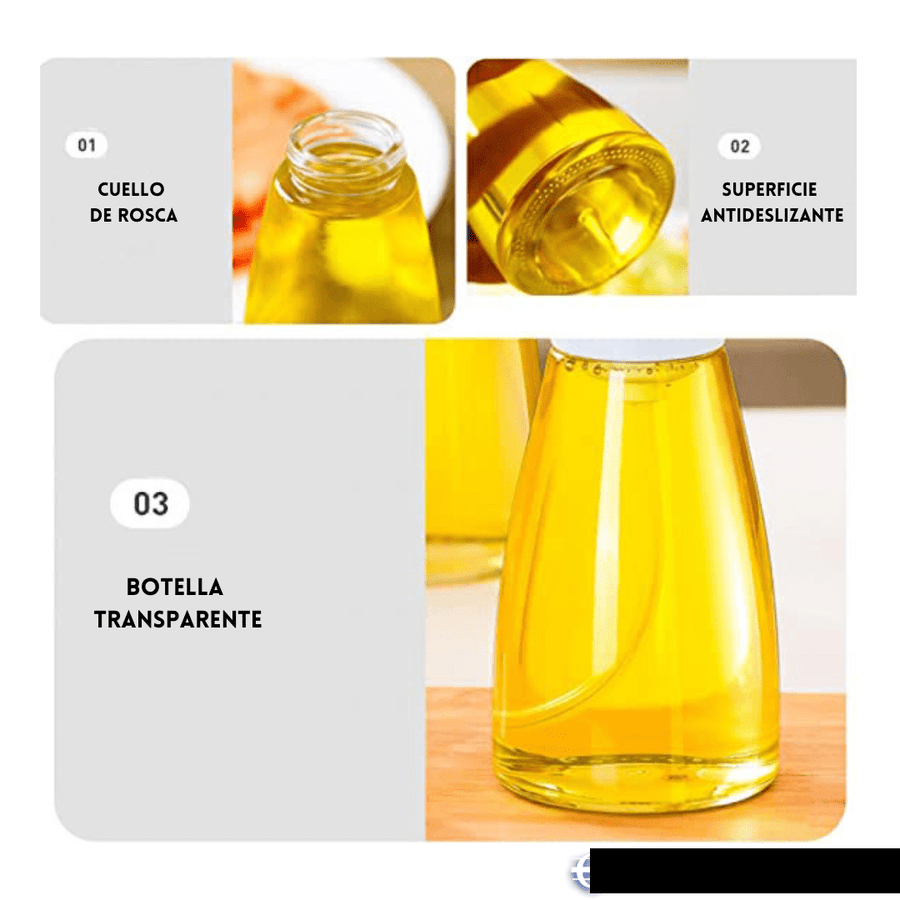 Pulverizador de Aceite 180 ml para Cocina