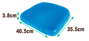Cojín de gel para asiento ergonómico