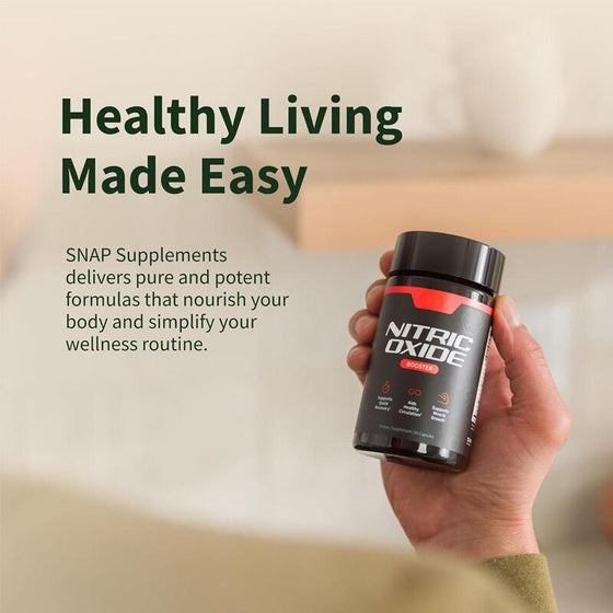 Nitric Oxide Booster natural para energía
