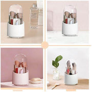 Organizador de maquillaje con tapa 360°